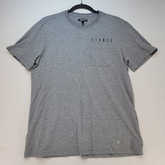 Stance Pocket T-Shirt Mens Medium Gray Butter Blend Pima Cotton SeaCell Lyocell