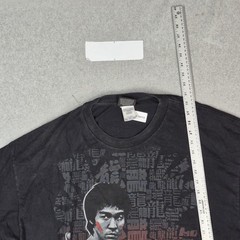 Bruce Lee Men Shirt 2XL Black Graphic Tee Logo Short Sleeve Preshrunk