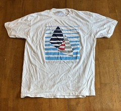 Vintage 80s 90s Deerfield Beach Florida T Shirt Fits Medium Single Stitch
