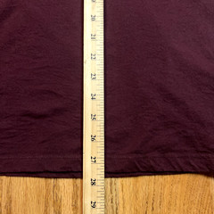 Woolrich Shirt Men’s 2XL Maroon Henley Long Sleeve Casual Woven Cotton Blend