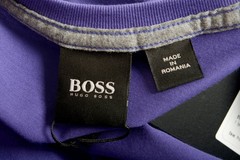 Hugo Boss Men’s “Tiburt 55” Purple Crewneck Short Sleeve T-Shirt US 2XL IT 56