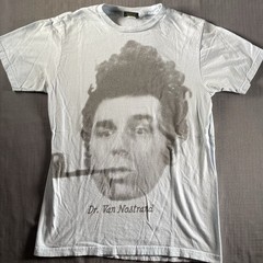 Seinfeld Shirt Mens Medium Kramer Dr Van Nostrand Y2K 2008 Comedy 90s Sitcom