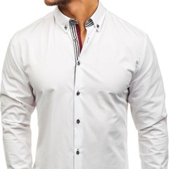 Mens Winter Leisure Shirt Long Sleeved Classic Mens Comfort Breathable Shirt