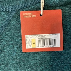 Mossimo Supply Co Green Long Sleeve T-shirt New Size Small Men’s