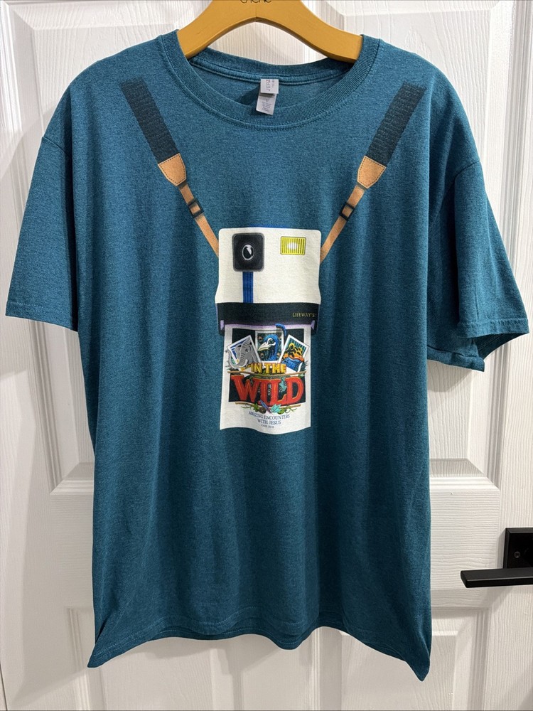 In The Wild John 20:31 Amazing Encounters W/JESUS T-Shirt Adult lifeway VBS LG