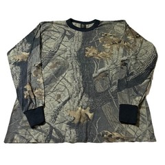 Vintage 80s Realtree Camo Long Sleeve Shirt Size XL (Fits Smaller)