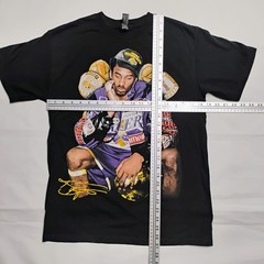 Kobe Bryant Lakers Championship Rings Graphic T-Shirt Men’s Medium Black