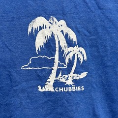 Chubbies The Weekend Has Arrived Short Sleeve Blue T-Shirt Men’s XL NWT