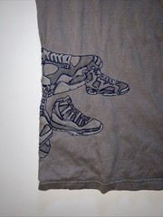 Air Jordan 7 11 23 Grey T-Shirt Basketball Print size XXXL 3x Brand