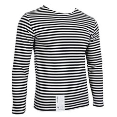 Genuine Russian Marine Telnyashka – 100% Cotton Striped Long-Sleeved T-Shirt