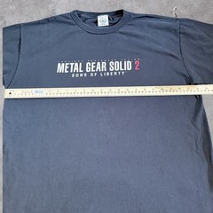 Vtg Metal Gear Solid 2 Shirt Large Video Game Sons Of Liberty Tee 2001 Promo