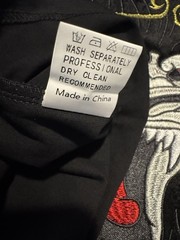Niepce Japanese Streetwear T Shirt Monkey King 2XL Black