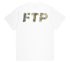 NEW LARGE FTP TREE CAMO LOGO TEE WHITE SPRING 2025