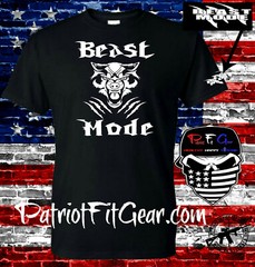 T-shirt,Beast Mode,Wolf,Exercise,Wellness,Fitness,Goal,#BeastMode,Motivation
