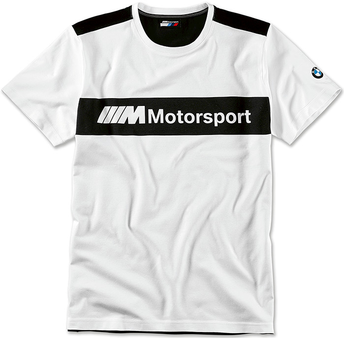 AUTHENTIC BMW M MOTORSPORT T-SHIRT MEN LOGO BRAND NEW