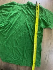 DC Comics Green Lantern Men’s XL Logo T-Shirt Kelly Green Distressed Graphic