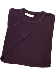 EX Seasalt Mens Aubergine Jackline Waffle Jersey Top M, XL, 3XL RRP £46