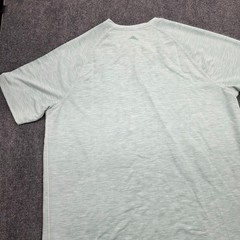 Tommy Bahama Mens XL Henley Shirt Short Sleeve Seafoam Green Heather Recycled