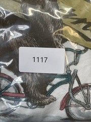 Lucky Brand Bear on Bicycle Graphic T-Shirt Size L