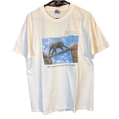 Arthur Andersen T-Shirt Consulting Enron Large Vintage L Y2K Wall Street Vtg 90s