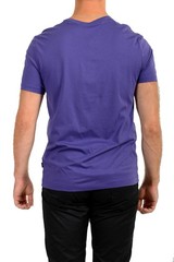 Hugo Boss Men’s “Tiburt 55” Purple Crewneck Short Sleeve T-Shirt US 2XL IT 56