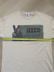 Vintage Yanni Ethnicity Graphic Tee Music Band T-Shirt XL Alstyle 2003