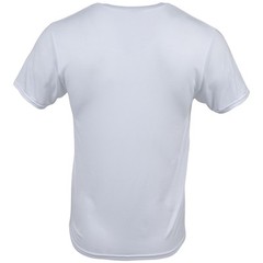6-pack Men’s Comfortable Jersey 100% Cotton V-Neck T-Shirts,Large White
