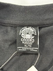 Crooks & Castles T Shirt Mens Sz XL “Trouble Makers” Angels NEW Double Sided