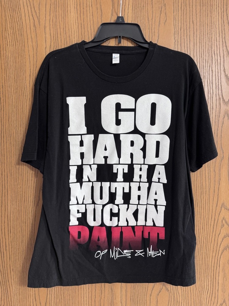 Of Mice & Men — Licensed 2011 Concert T-Shirt — Size L — NEW — “I Go Hard”