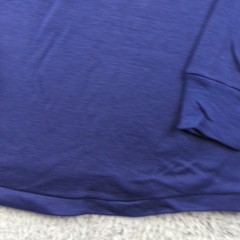 Vintage John Henry T Shirt Mens Small 34-36 Blue Polypropylene Blank Made USA