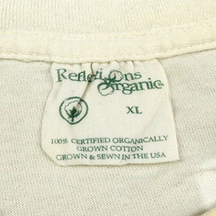 90s Human-i-Tees XL Single Stitch T-Shirt Peace Harmony Earth Nature Organic USA