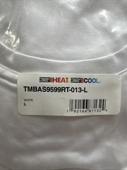 32 Degrees Cool Men’s 4-PK Short Sleeve Crew Neck Tee, White, Large – New!