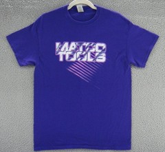 Matco Tools Shirt Mens M Purple Graphic Tee Double Sided Gildan Cotton