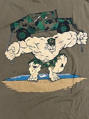 Vintage US Marine Corps T-Shirt BLLS Basic Landing Support Spec USA Adult L
