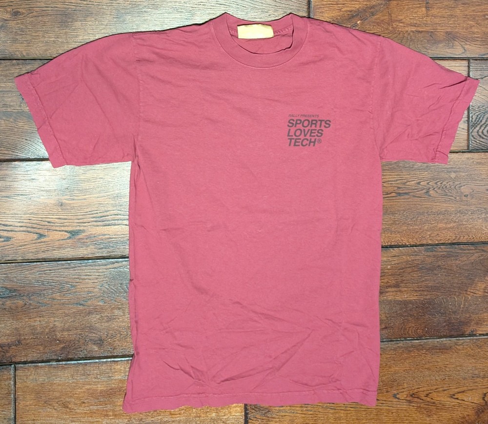 Rally Store Museum NYC Men’s Sports Loves Tech T-Shirt Shaq & Bill Gates Size S