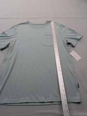 New Free Fly Lazy Tides Pocket Tee Mens Size Medium TShirt Green