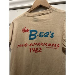 1982 The B-52’s Mesopotamia Band Remake tee 2 sided Sand T shirt NH25729