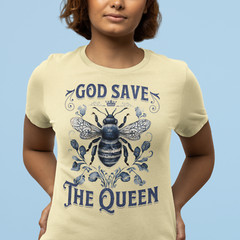 God Save the Queen Bee Climate Change Tee
