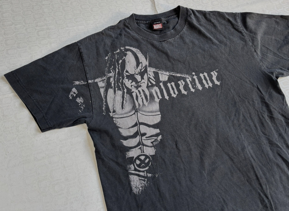 Vintage Wolverine Mad Engine Marvel T Shirt Men Large