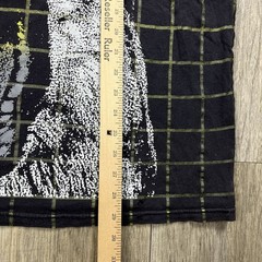 Nike ACG T-Shirt Size XL Black Geometric Matrix Print Rare Streetwear Thailand