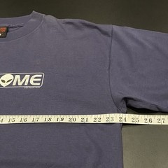 Vintage 90s Fashion Victim T Shirt Men’s XL Alien Welcome Single Stitch Made USA