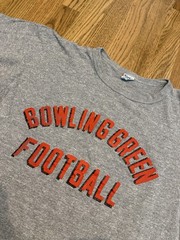 Vintage Champion Bowling Green Football Shirt Men’s Large Cotton Rayon Blend Vtg