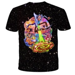 Funny Rick & Morty T-Shirt Double-Sided Unisex Adult Size Large Medium Small