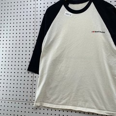 Nurburgring Race Track Shirt Mens Medium Raglan White Germany Map 3/4 Sleeve