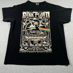 Pink Floyd Shirt Adult Small Black Live at the Rainbow English Rock Band Music