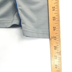 Gerry Men’s XL Long Sleeve Sun Protection T-Shirt Gray Blue Poly Blend Pullover