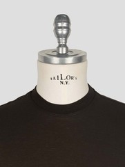 NEW KIRED DARK BROWN COTTON T-SHIRT US 42 – EU 52 KRME9