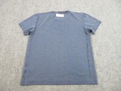 Adidas Shirt Mens Adult Small Blue Logo Crew Casual Outdoors Athletic