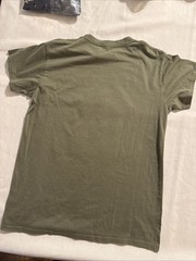 Brisco Brands T Shirt Don’t Worry it’s Organic Mens size medium gray orange