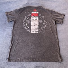 Spartan Sprint Short Sleeve Gray Logo T-Shirt Large